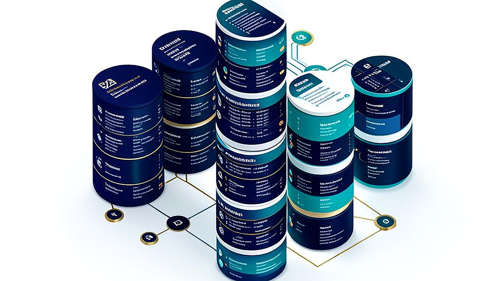 Database Interactive guide to building a verified B2B database — structured company and contact data being researched, validated and organised for production use