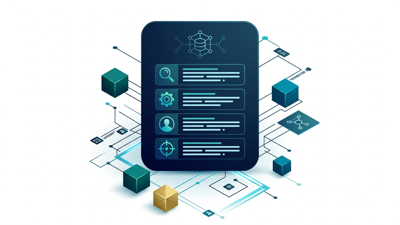 Database Interactive B2B data enrichment — appending researched firmographic and contact attributes to existing CRM records