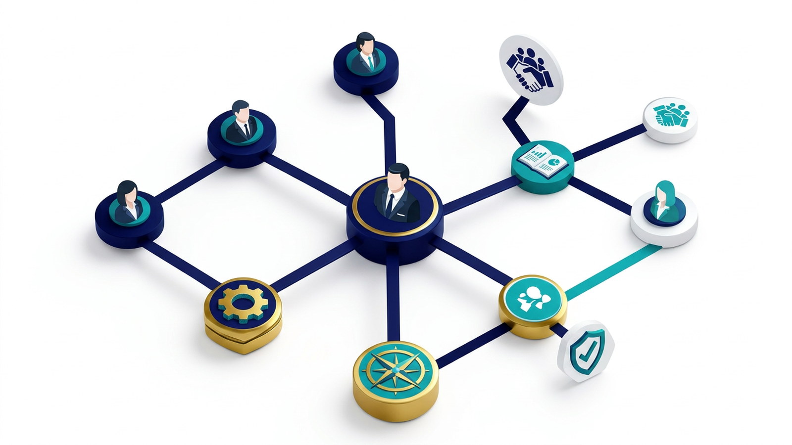 Database Interactive decision-maker research — identifying and verifying B2B buying roles and key executives inside target accounts